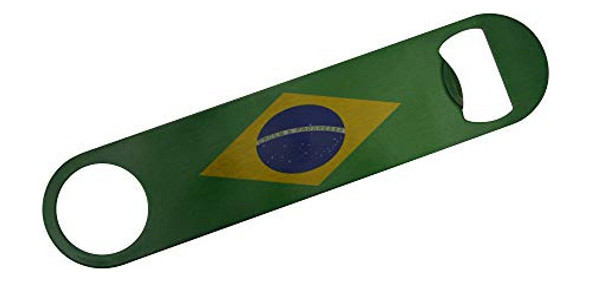 Abridor De Botellas Con Bandera De Brasil, Regalo De Gran Re 0