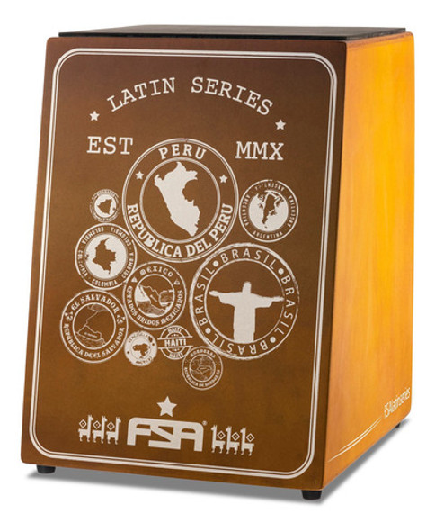 Cajon Fsa New Latin Fl21 Incl. Cerejeira 0