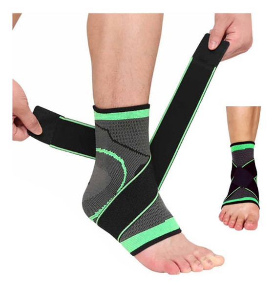 Tobillera De Compresión - Deportiva Anti Esguince - Elástica 0