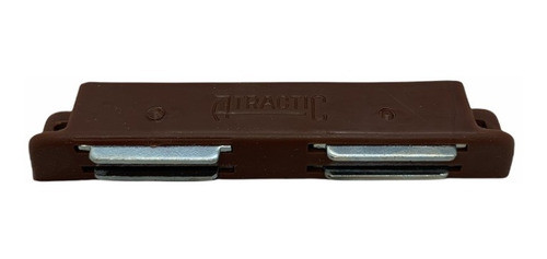 Cierre Magnético P/ Atornillar Doble  Marron X 10 Unidades 0