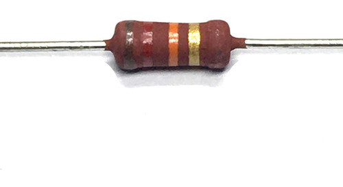 Resistor De Carbono 12k 1w 5% 50 Unidades 0