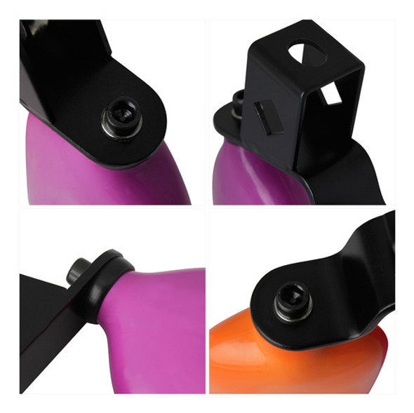 Cowbell Para Bicolor High Cowbell Bell Low E. Kit 1