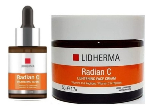 Vitamina C Serum Y Crema Lidherma - Radian C 1 Vitamina C Serum Y Crema Lidherma - Radian C 1