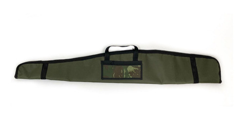 Capa Para Carabina Verde - Espaço P/ Luneta 1,00m Acolchoada 0