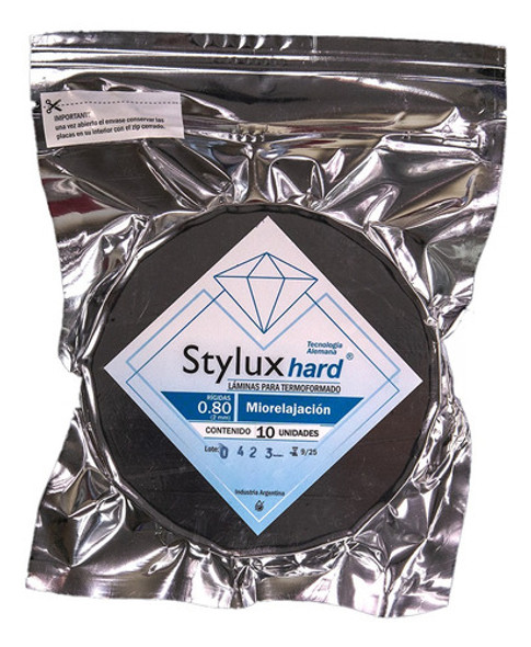Stylux Placa Redonda 2mm (0.8'') X10 Unidades Contencion 0 Stylux Placa Redonda 2mm (0.8'') X10 Unidades Contencion 0