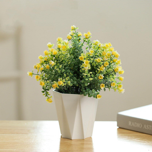 Hncsdd Plantas Artificiales, Pequeñas Plantas Falsas Maceta 1
