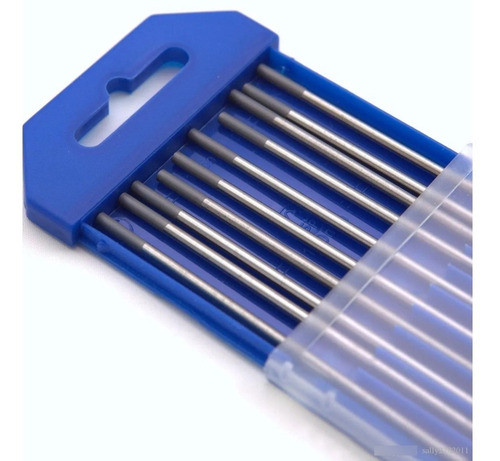 Electrodo  De Tungsteno Punta Gris 1,6 Mm Tig 10 Unidades 0