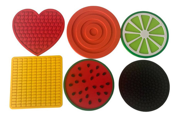 Estimulação Sensorial Tátil - Tapete Sensorial Kit Com 6 Und 0