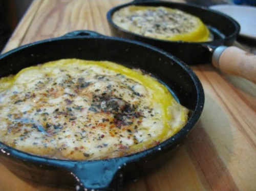 Provoletera De Hierro Enlozado Mango Madera Parrilla Pettish 1