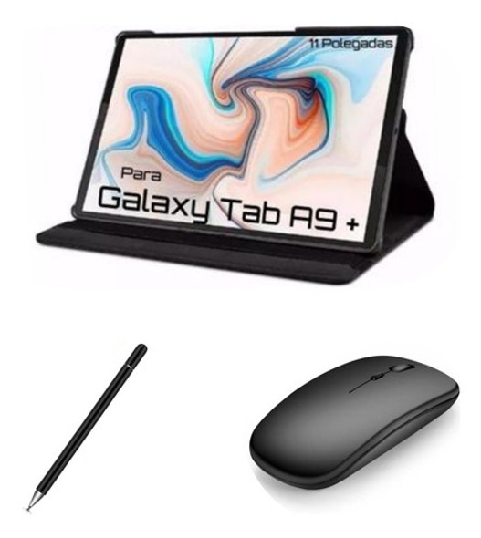 Caneta Touch+mouse + Capa P Tablet Samsung Galaxy Tab A9+ 0