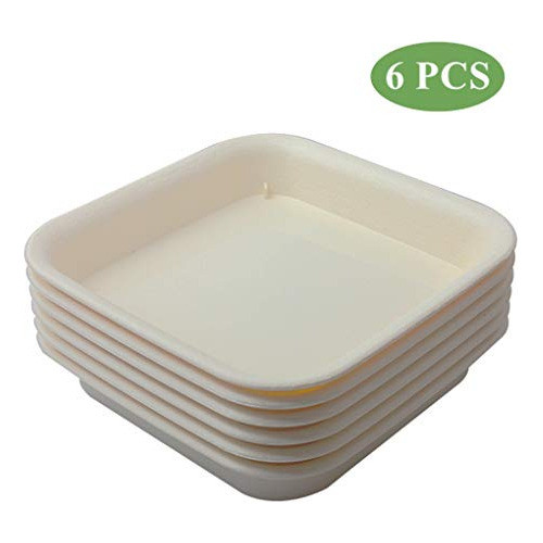 Bangqiao Bandeja Plato Para Maceta Rectangular De Plástico D 1