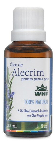 Óleo Para Pele E Cabelo Wnf - 30ml - Alecrim 0