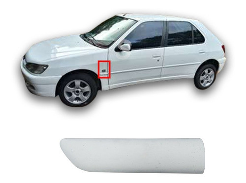 Bagueta Guardabarro Delantero Izqui Peugeot 306 00/02 4p P/p 0