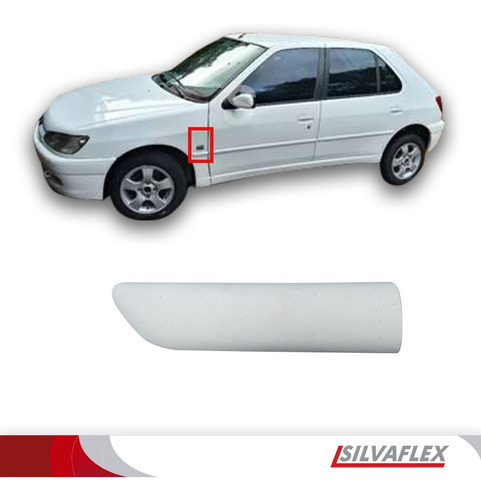 Bagueta Guardabarro Delantero Izqui Peugeot 306 00/02 4p P/p 1