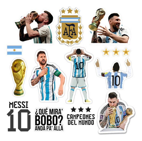 Stickers Messi - Pack X13 0