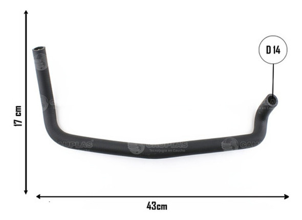 Manguera Calefaccion Salida Para Renault 4 1.0 Gasolina 1
