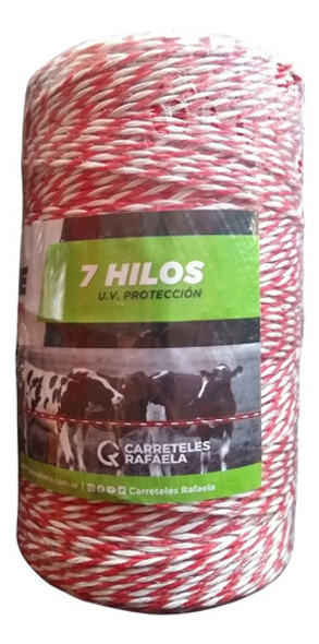 Hilo Electroplastico X 500 Metros 7 Hilos De Acero 0