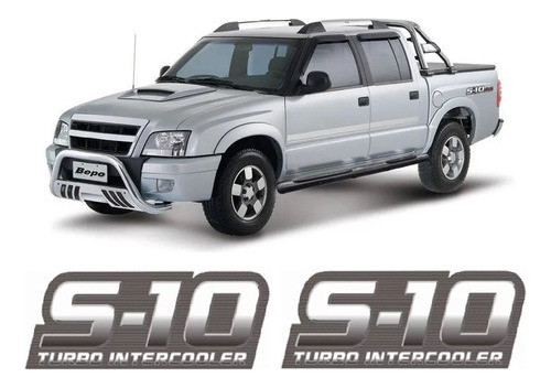 Calcomanias S10 Turbo Intercoole Chevrolet Simil Original 0