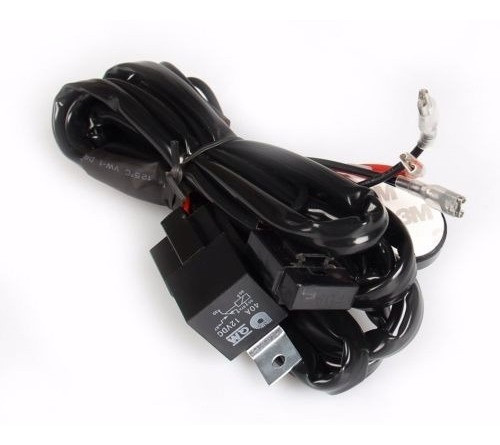 Cableado Kit Arnés 40a 12v En / Fuera De Interruptor Relé Pa 0