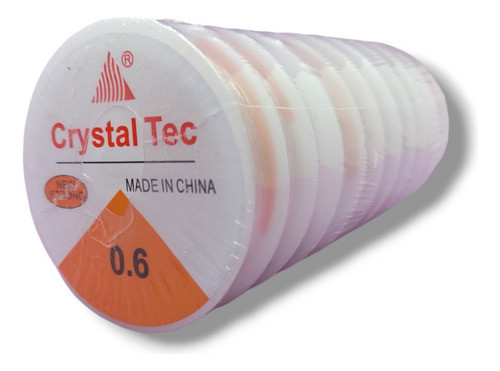 Tanza Elástica 0.6 Mm X 10 Mts Pack De 10 Rollos 1