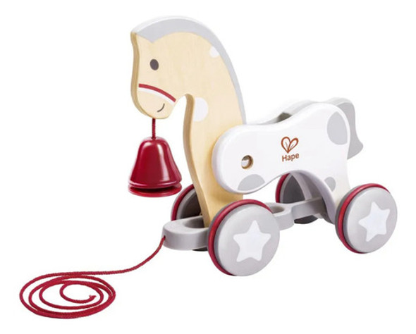 Brinquedo Andador De Puxar Infantil Cavalinho Passeio Hape 0