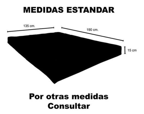 Colchón Futón 3 Cuerpos Ultra Liviano Omoté Samsara 1