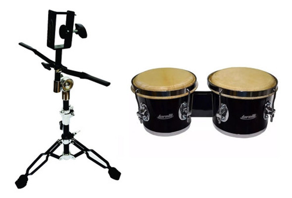 Kit Torelli Bongo Tb011bk E Mini Pedestal Com Estabilizador 0