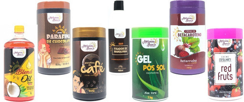 Kit Melanina Bronze Completo 7 Itens Bronzeamento Natural 0