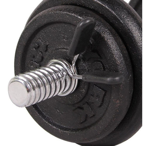 Tope Universal Pinza Chico Para Barras Mancuernas Par Crazy 1
