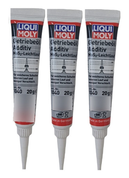 Kit X3 Aditivo Antifriccion Transmision Liqui Moly Getriebe 0
