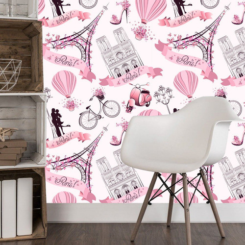 Papel De Parede Adesivo Paris 1