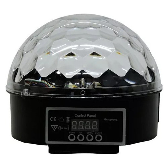 Media Esfera C/soporte Led Rgb Audio Rítmica Fiestas/eventos 0