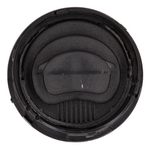 Tapiceria Difusor De Aire Color Negro Aro Plata Central 1