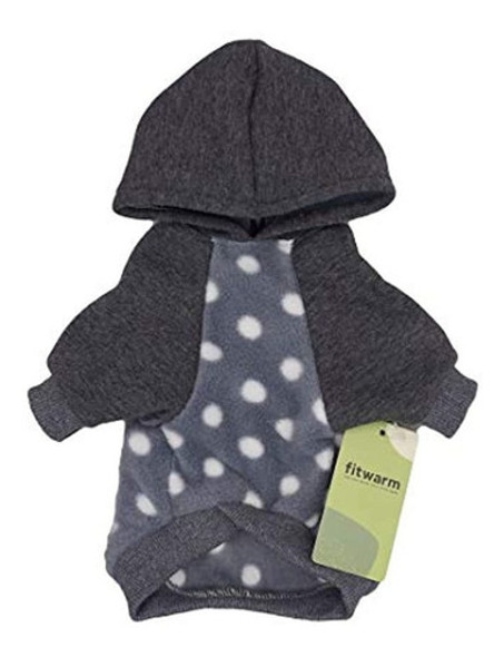 Fitwarm Polka Dot Ropa Para Mascotas Sudadera Con Capucha Pa 1 Fitwarm Polka Dot Ropa Para Mascotas Sudadera Con Capucha Pa 1