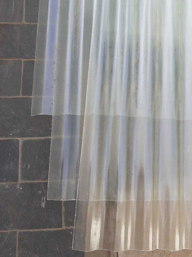 Chapa Transparente Traslúcida Ondulada En Fibra De Vidrio 1