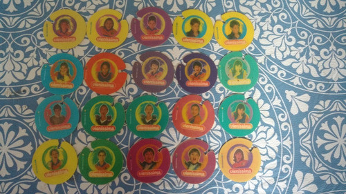 Tazos Cebollitas Vienissima Lote De 20 Inmaculados 1