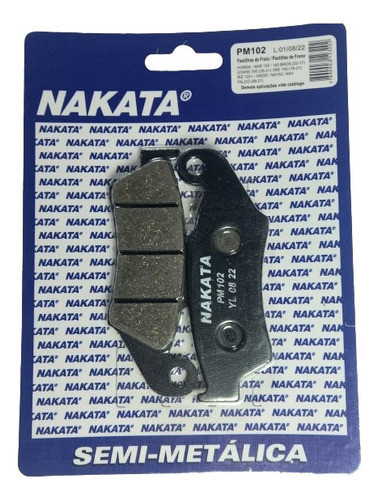 Jg Pastilhas Freio Xre 300 2019 20 21 22 23  Com Abs Diant 0