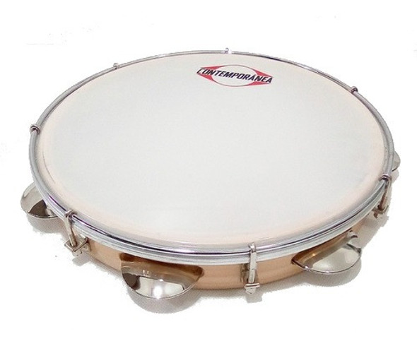 Pandeiro Profissional Contemporanea 10'' Mpb Madeira 78c 0