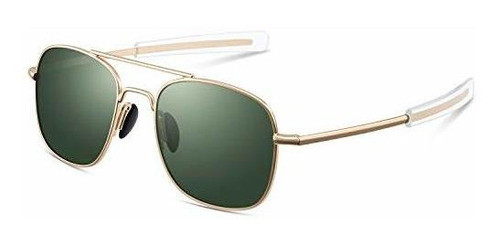 Gafas De Sol Para Hombre Militar Aviador 2087 En Marco De Me 0