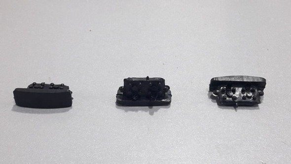 Regaton Regatones Plásticos 1 Cm X 3 Cm X 100 Unidades 1