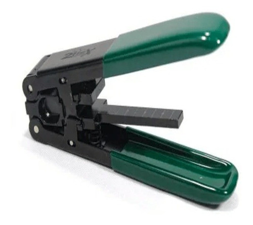 Alicate Decapador P/ Fibra Ótica Drop Capa Isolada - Verde 0