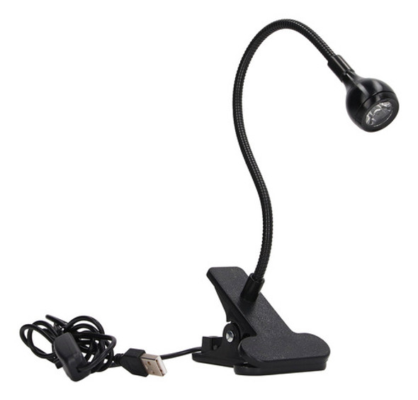 Suporte Ajustável Alimentado Por Usb Uv De 395 Nm Com Clipe 0