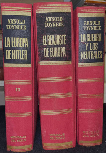 Europa D Hitler, La Guerra Y Reajuste. Toynbee. Mje Siglo 0