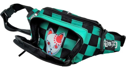 Riñonera Reforzada Triple Cierre | Demon Slayer - Tanjiro 1