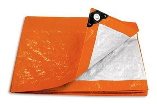 Lona Naranja Pretul 3x4 Mts Con Ojales Y Protección Uv H Y T 0