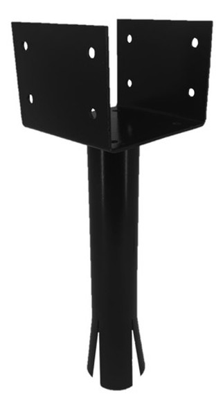 Base Para Cementar Columna De Madera En Hormigon 5x5 12cm 0