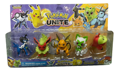 Blister Pokemon Go Unite X5 Personajes Grandes - A Elección 1