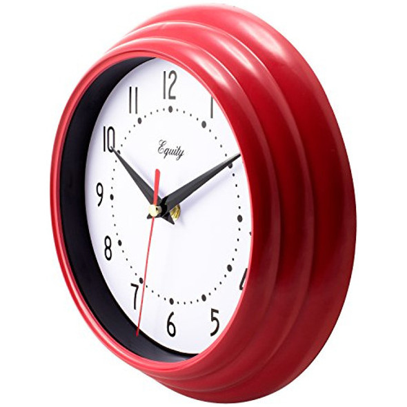 La Crosse 25021 Reloj Pared Analógico Rojo 8 1