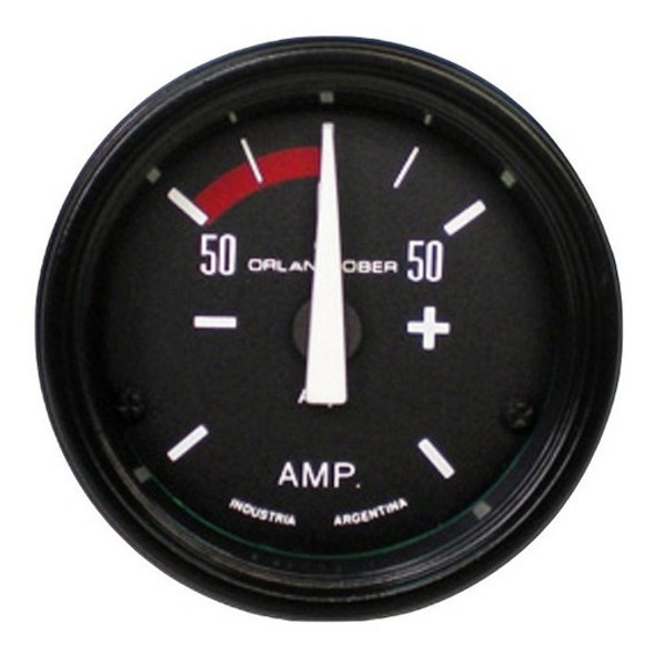 Reloj Amperimetro Marcacion 50 - 0 - 5 Orlan Rober 0