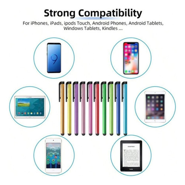 Lapiz Optico Para Samsung iPhone iPad Tablet Pantalla Tactil 1
